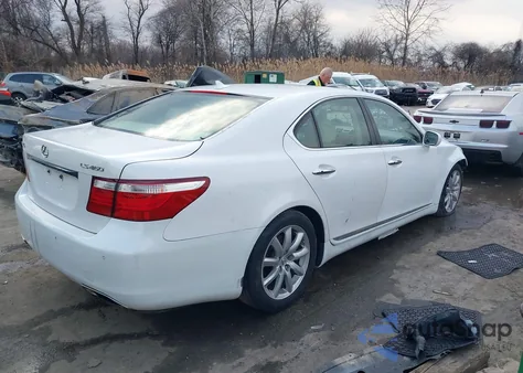 2008 Lexus Ls 460 из США, поврежденный, VIN JTHBL46FX85056205
